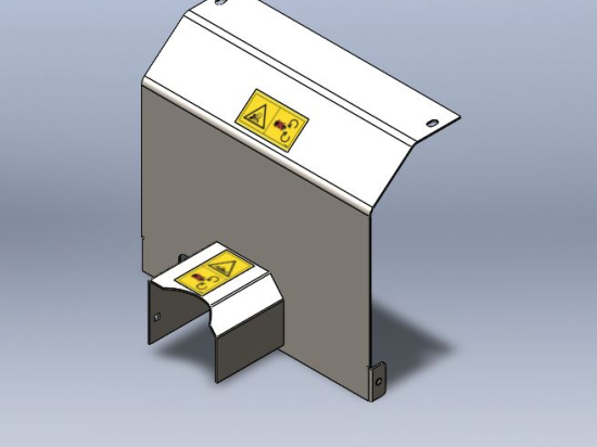 PTO GUARD #106361 W/ SAFETY DECALS