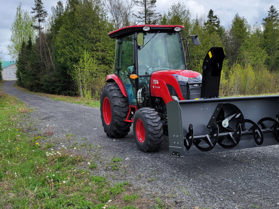 80" Berco Front Mount Snowblower