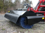 66" Rotary Brooms for tractors equipped with "Skid Steer" style attach