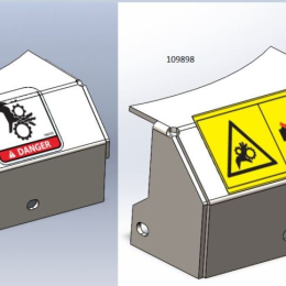 SPROCKET GUARD - Replaced by 106771 or 109898 including decals