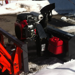 54" Premium Snowblower for tractors equipped with "Skid Steer" style attach