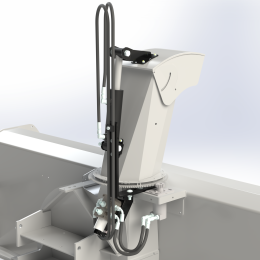 Hydraulic Deflector Adjustment w/valve