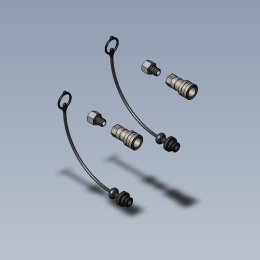 Hydraulic quick female 1/4 pioneer 1/4-3/8NPT