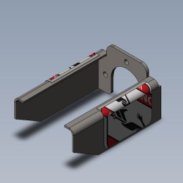 DRIVELINE GUARD #108086 WITH DECALS