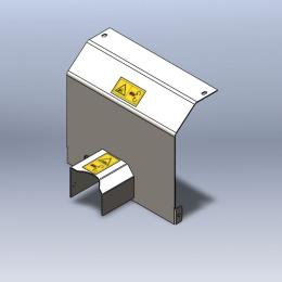 PTO GUARD #106361 W/ SAFETY DECALS