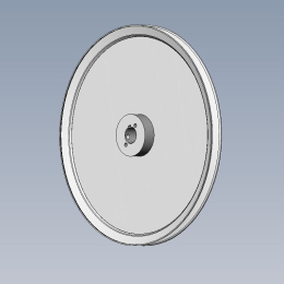 V-PULLEY WITH SET SCREW