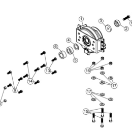 ELECTRIC CLUTCH ASSEMBLY (HOLE 1")