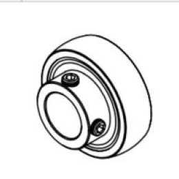 BALL BEARING W/SET SCREW