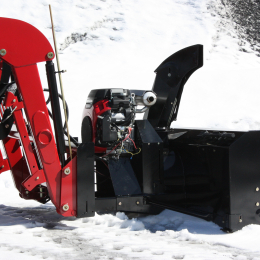 48" Versatile Plus Snowblower for tractors equipped with "Skid Steer" style attach