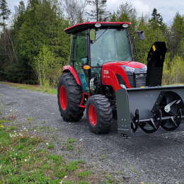 80" Berco Front Mount Snowblower