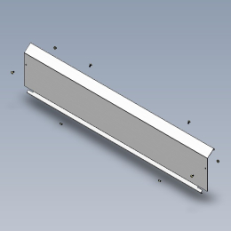 Extension kit for snowblower 54''